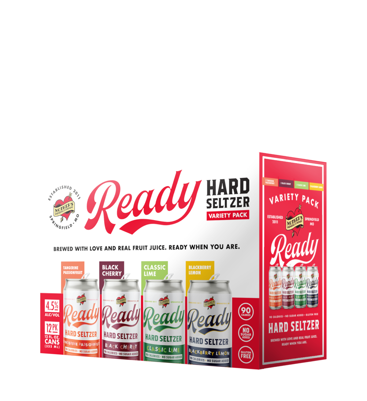 Ready Hard Seltzer Variety Pack